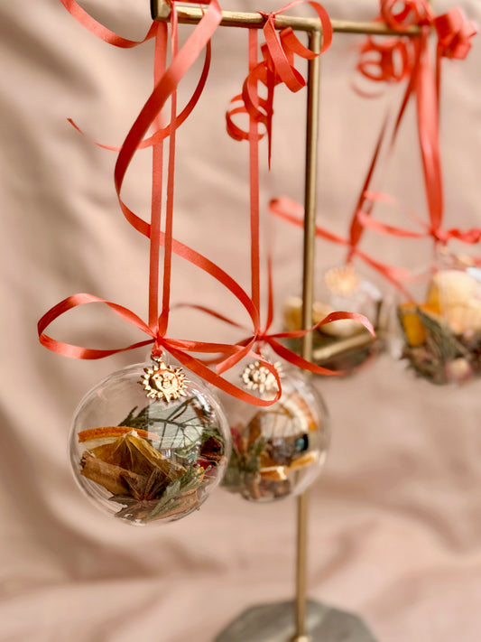 Yule Blessings Witch's Ball