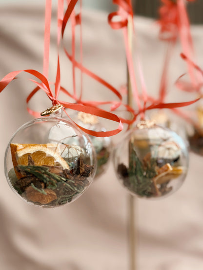 Yule Blessings Witch's Ball
