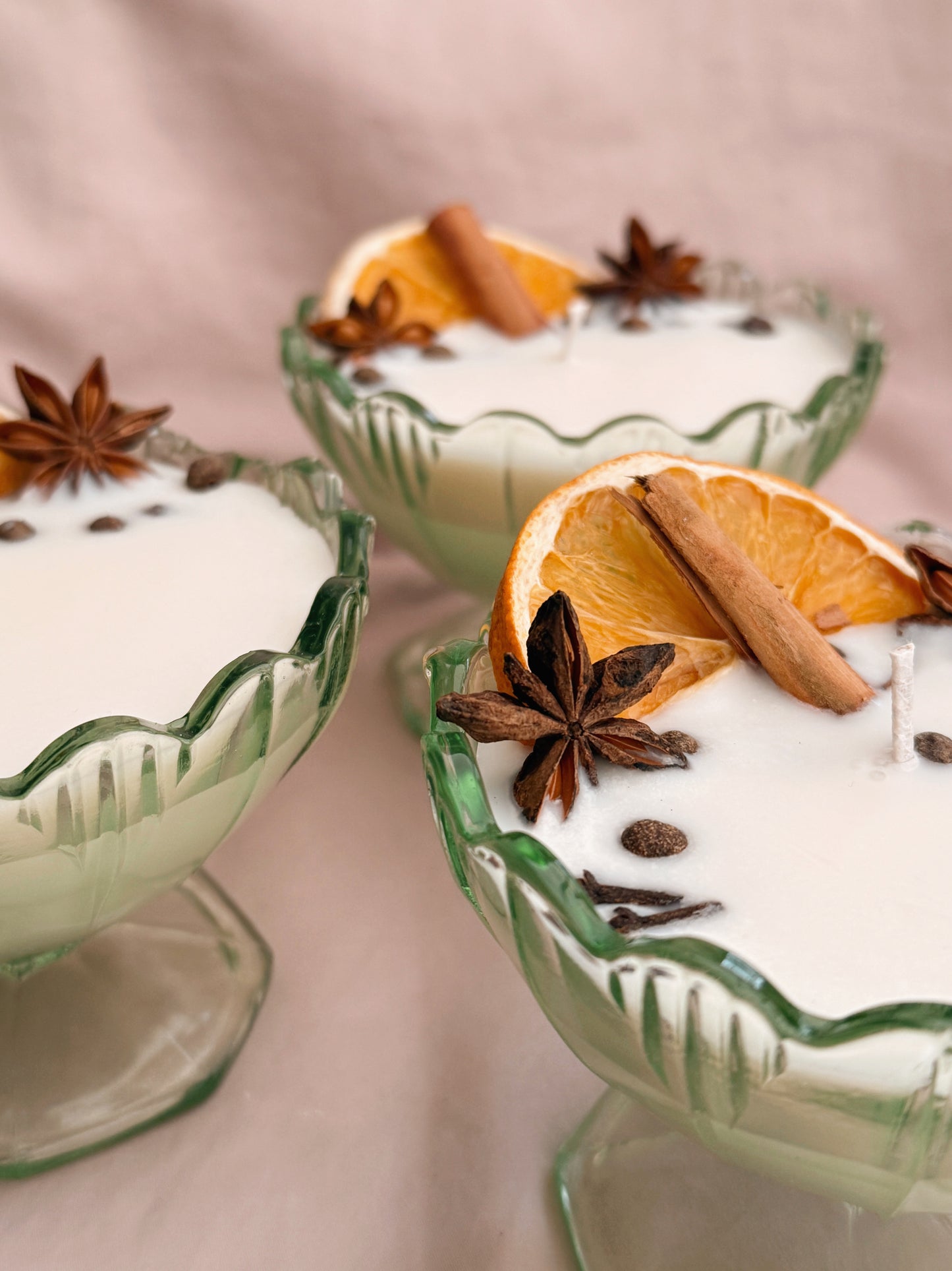 Yule Abundance Spell Candle