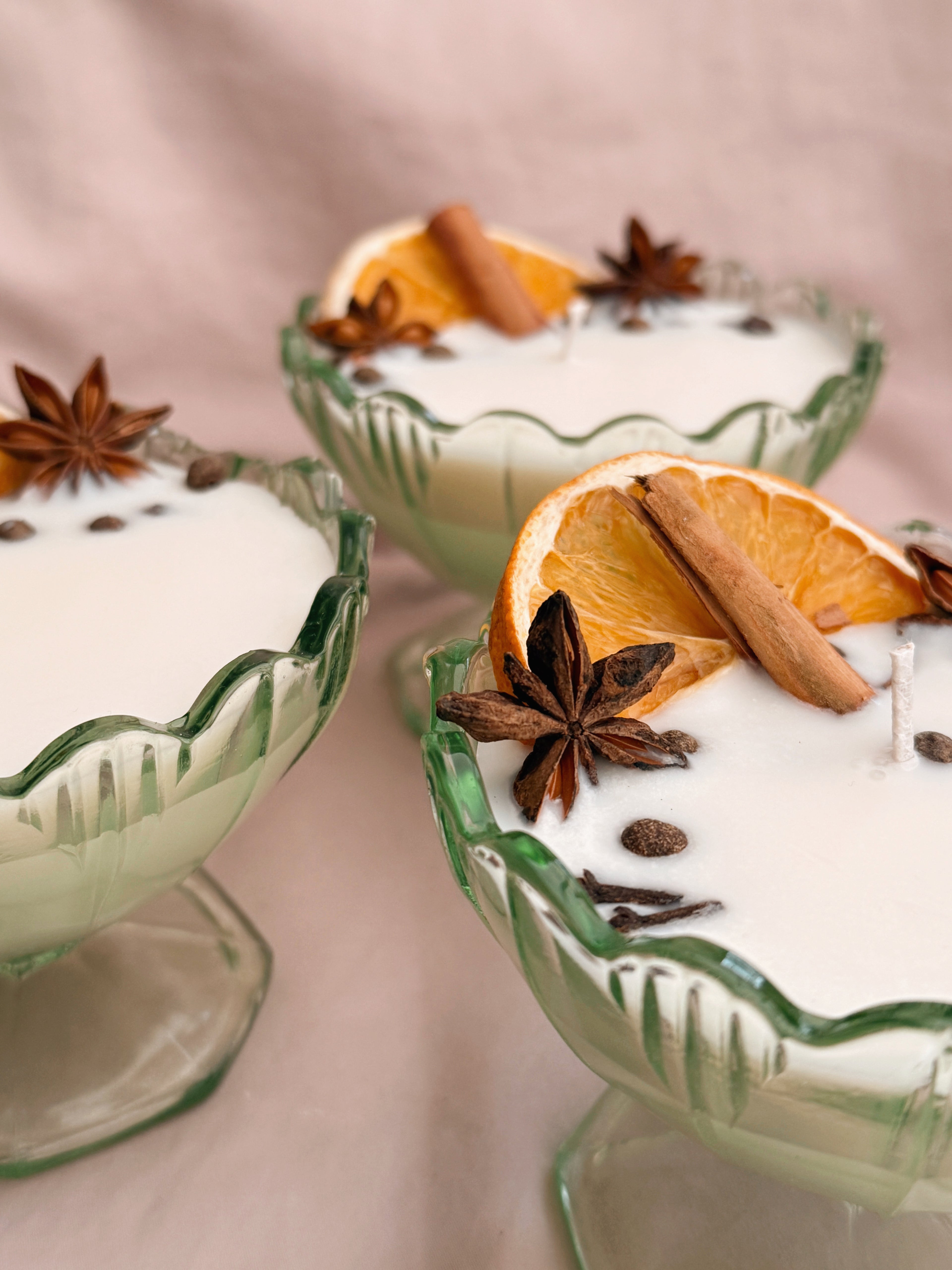 Yule Abundance Spell Candle