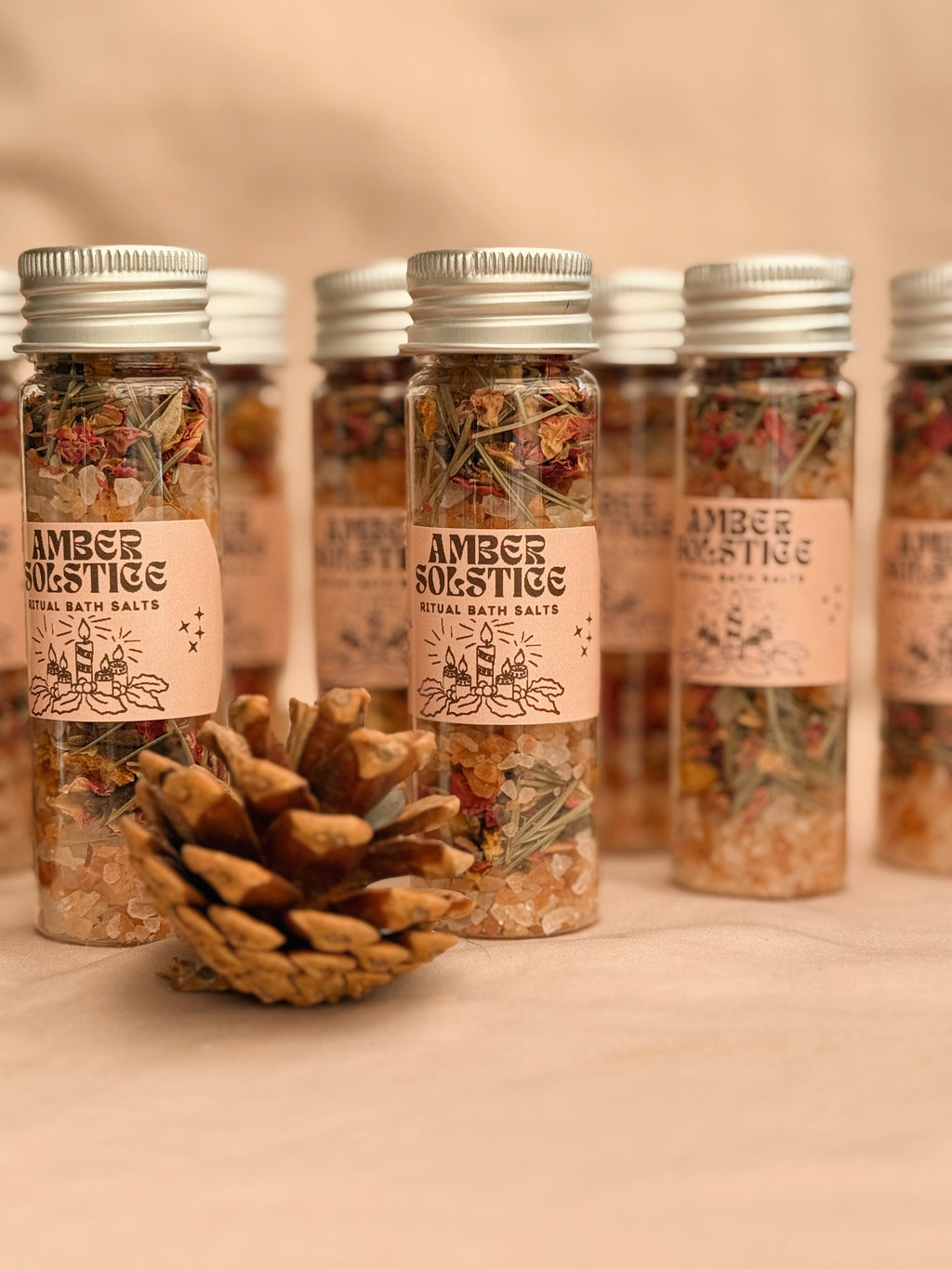 Amber Solstice Ritual Bath Salts