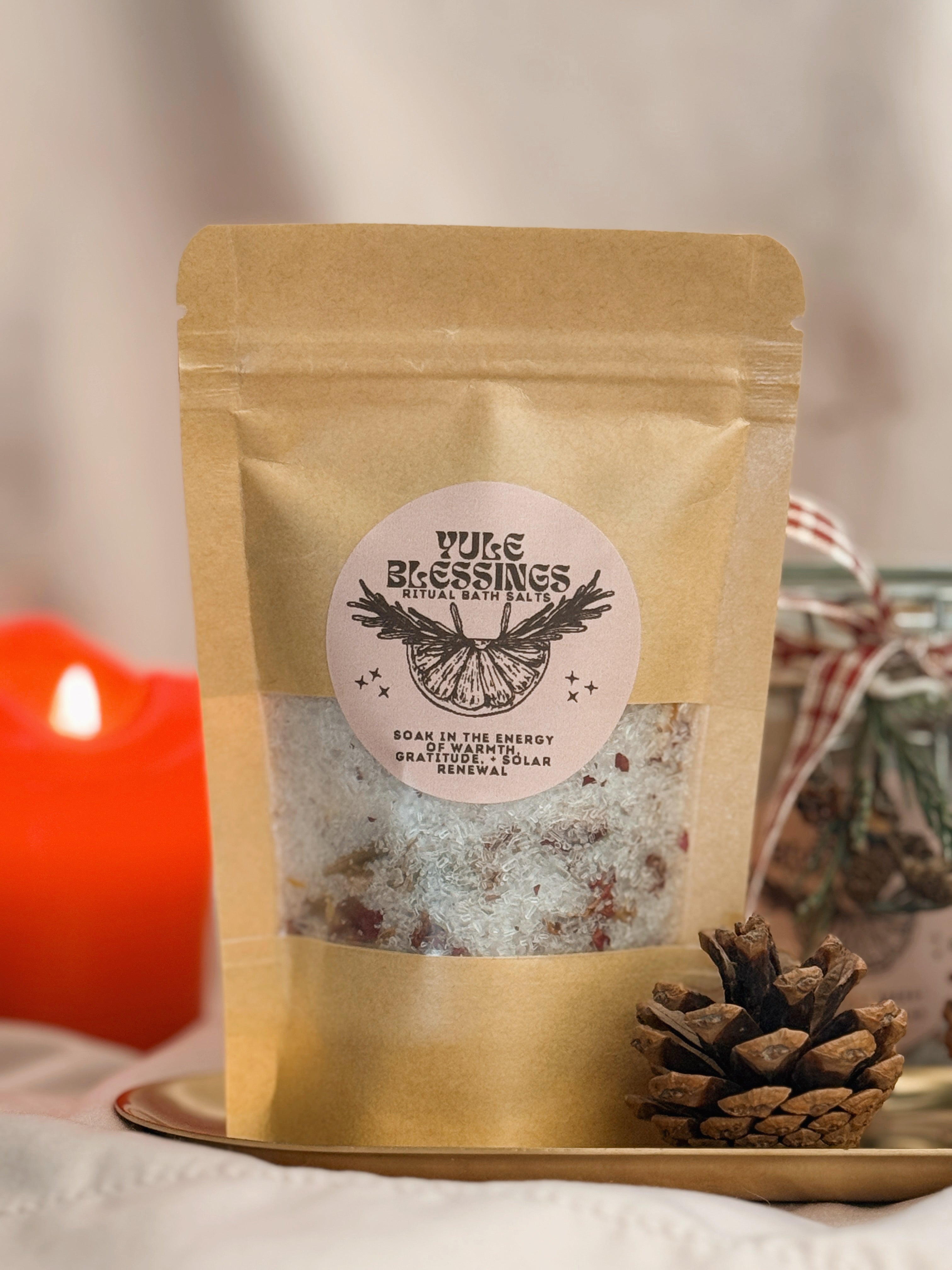 Yule Blessings Ritual Bath Salts