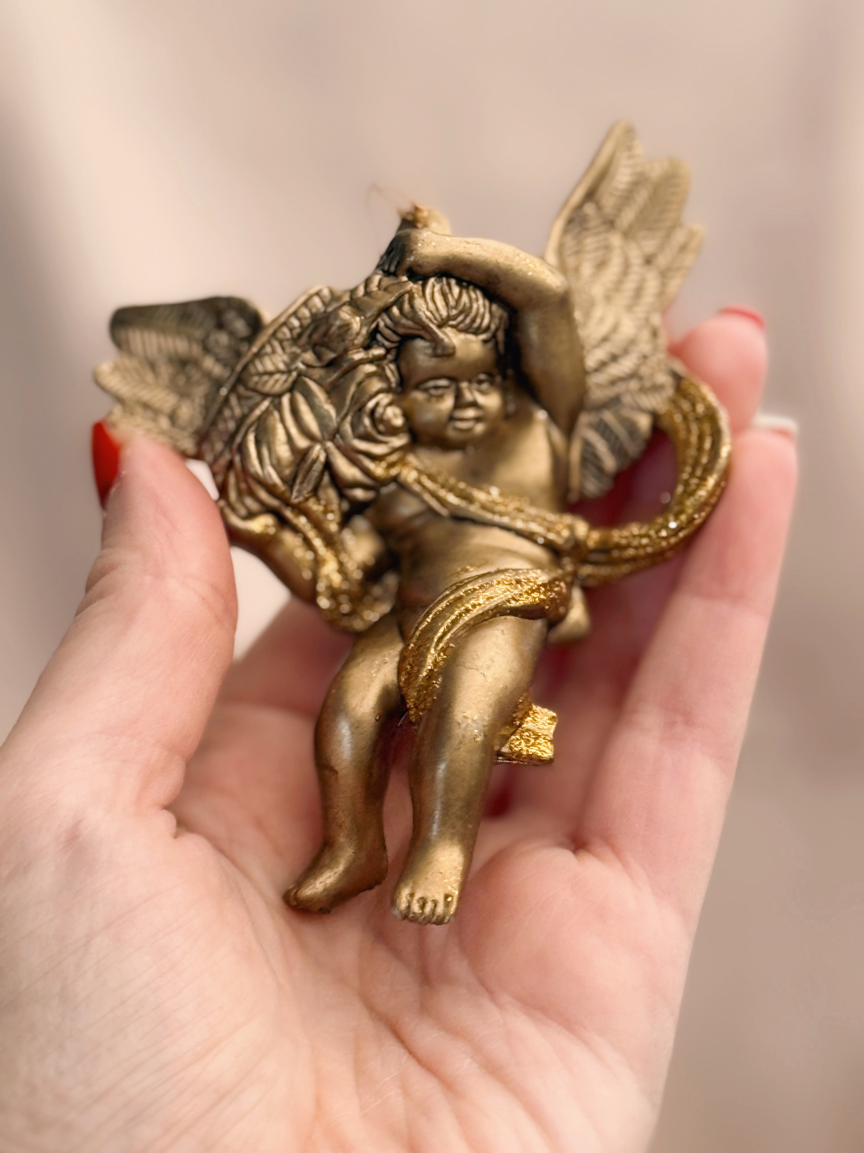 Vintage Hanging Cherub Decoration