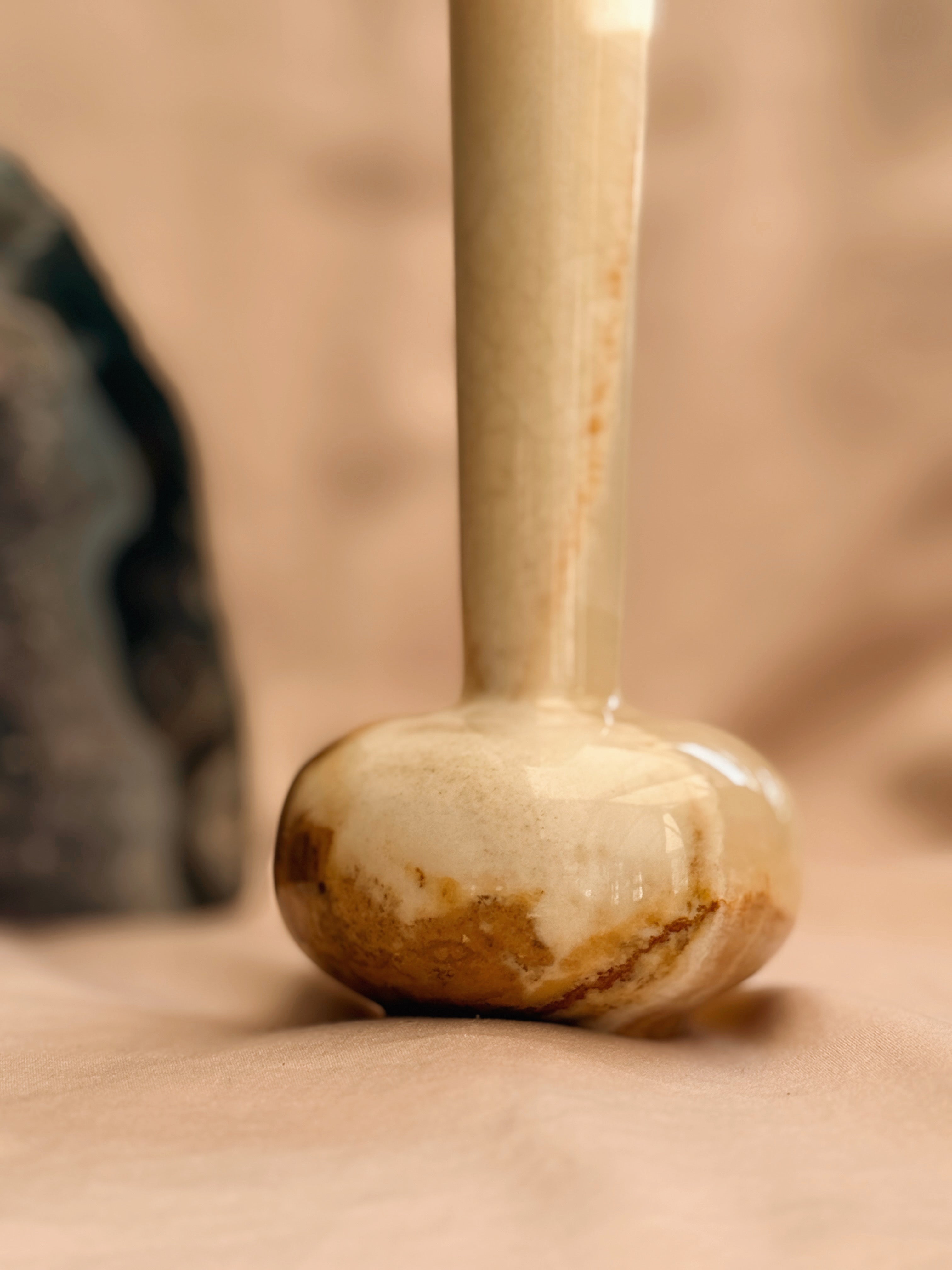 Vintage Onyx Bud Vase