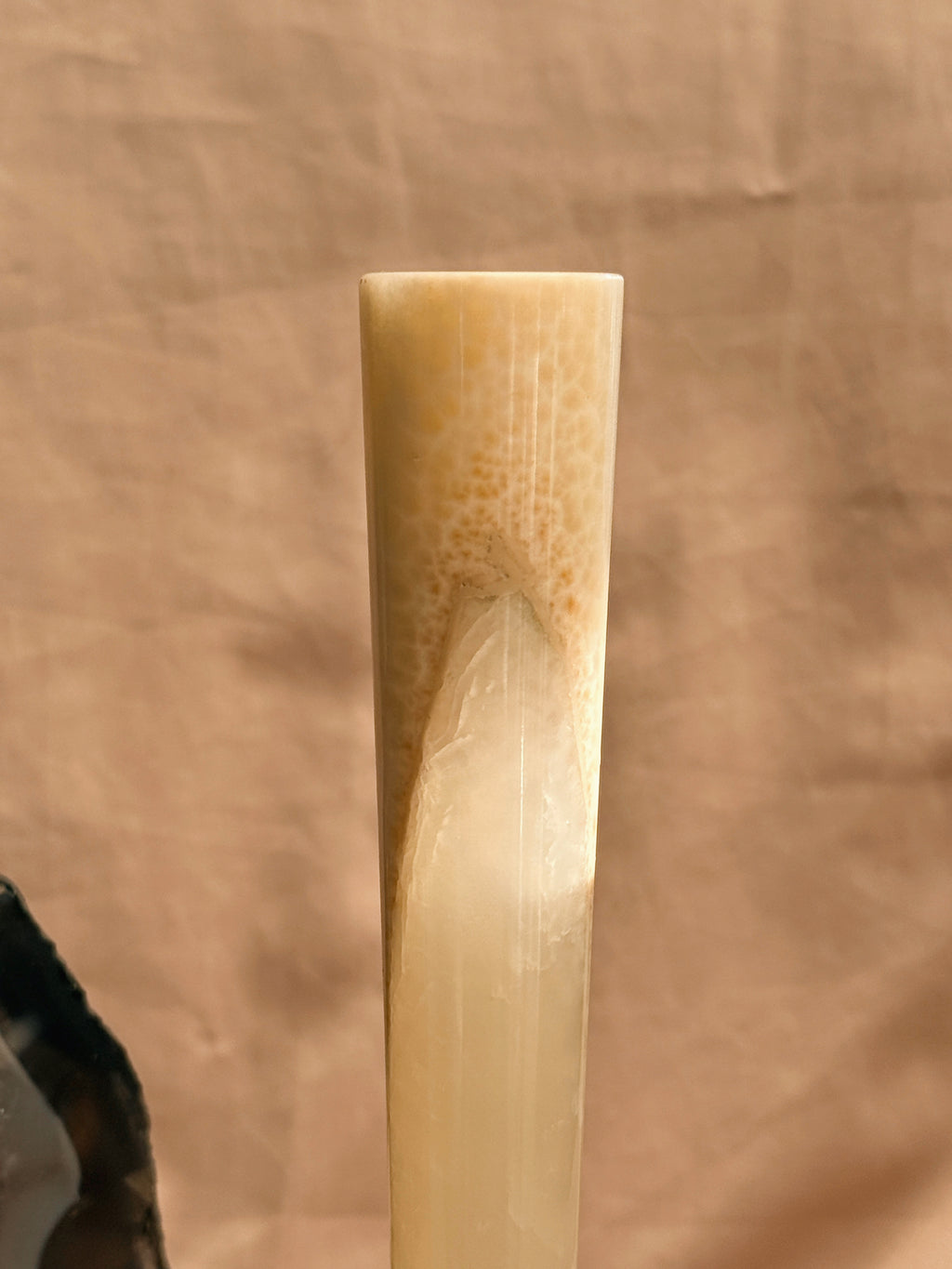 Vintage Onyx Bud Vase