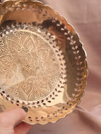 Vintage Large Brass Bowl