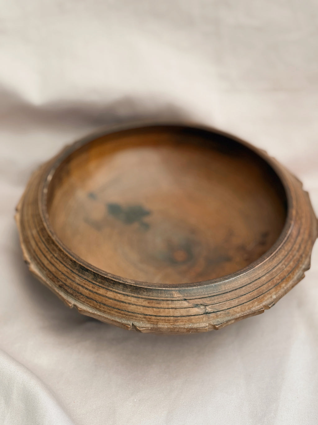 Vintage Carved Wooden Box