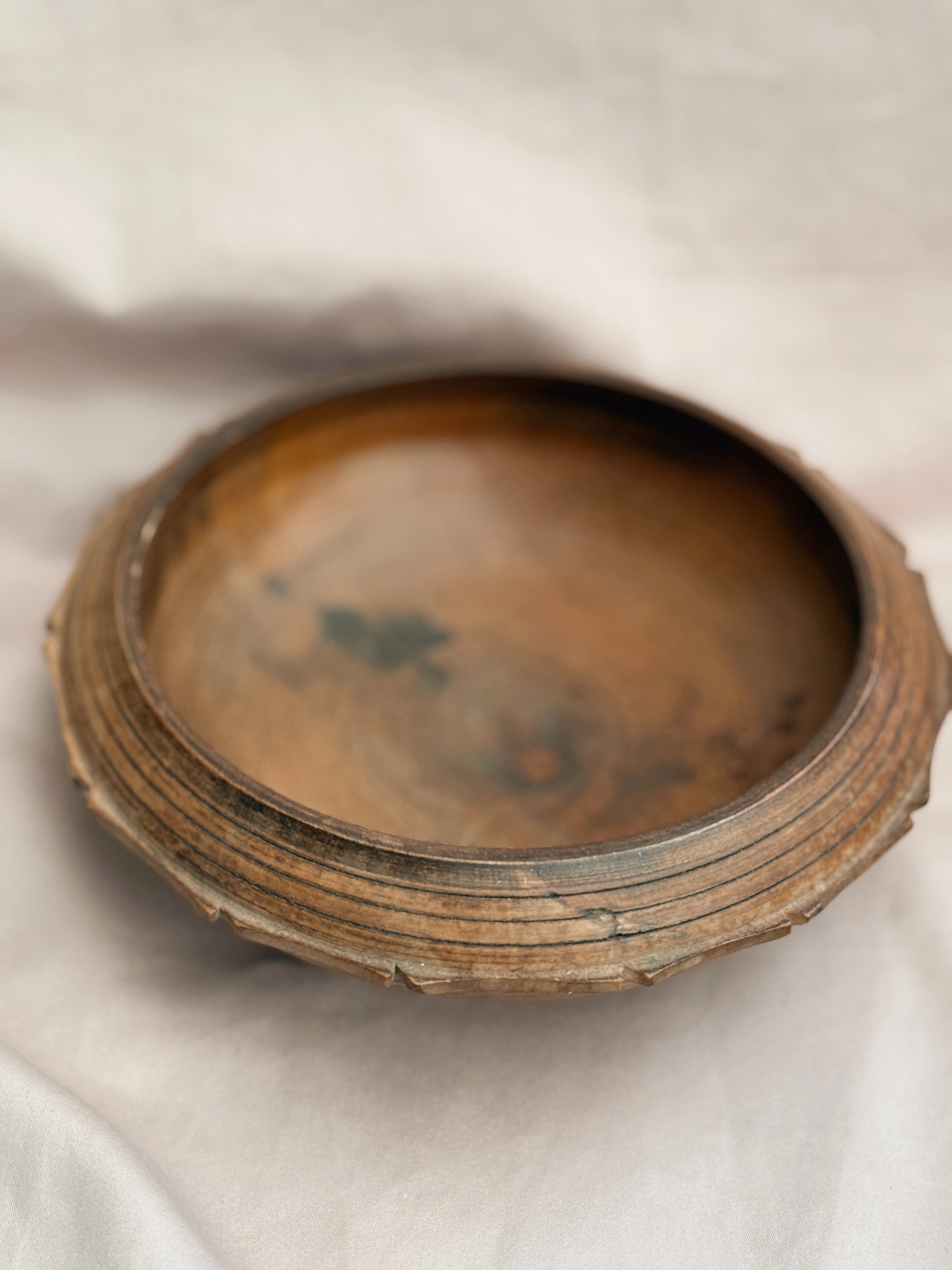 Vintage Carved Wooden Box