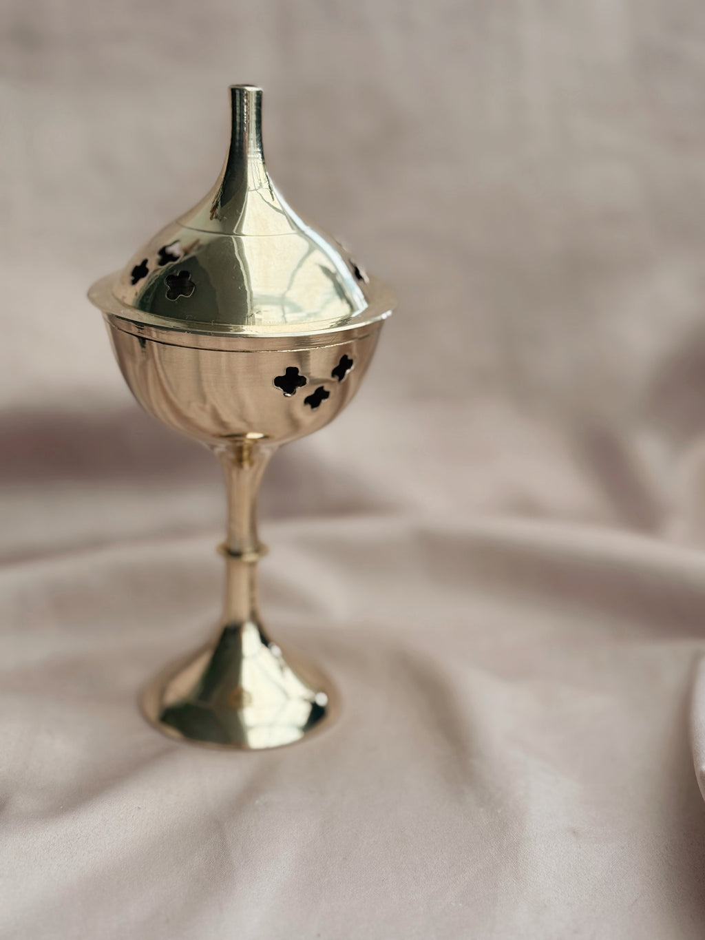 Vintage Brass Incense Burner