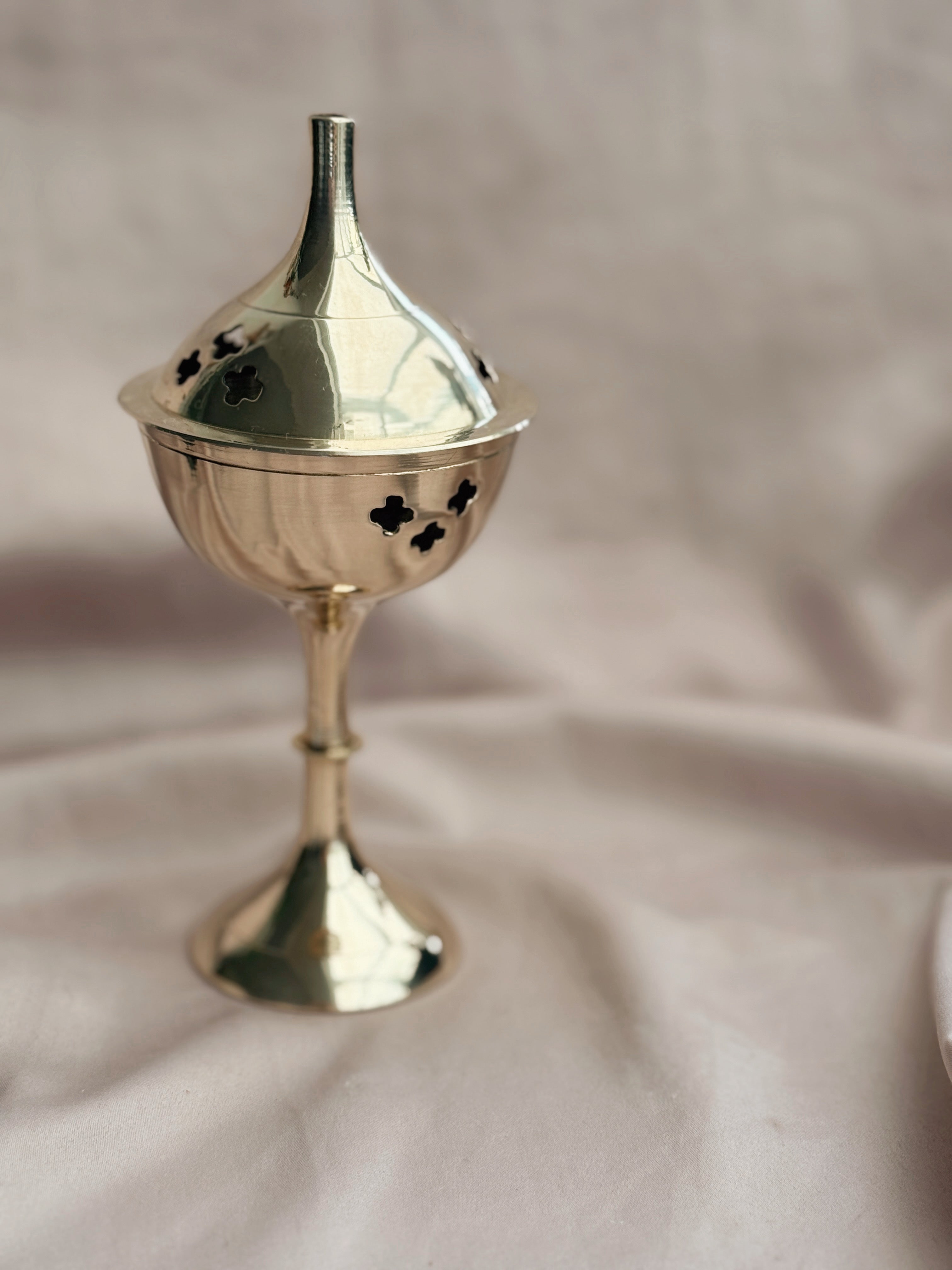 Vintage Brass Incense Burner
