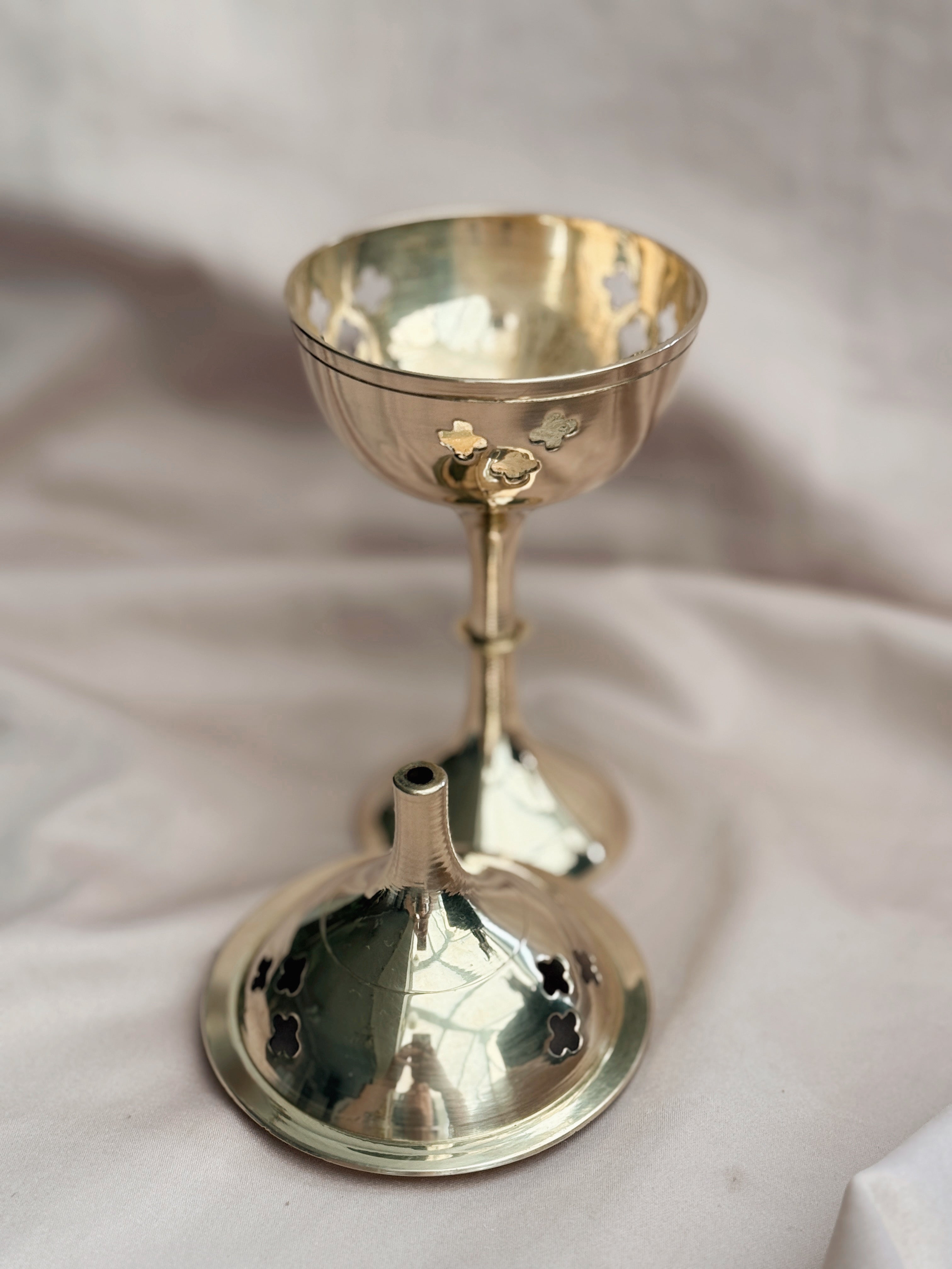 Vintage Brass Incense Burner