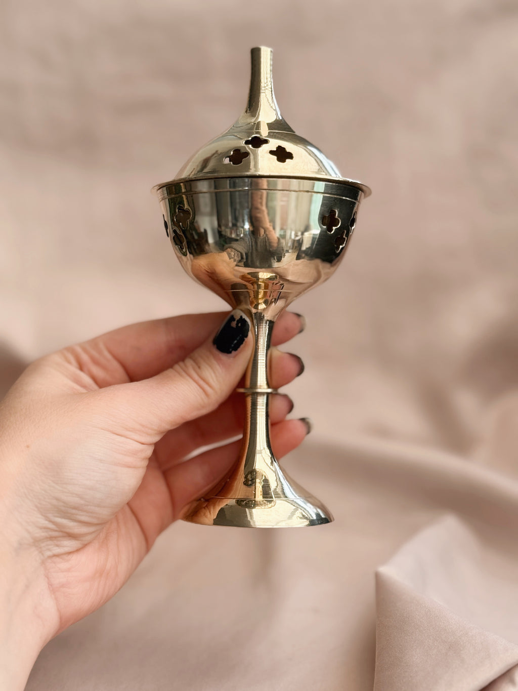 Vintage Brass Incense Burner