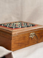 Vintage Wooden Trinket Box