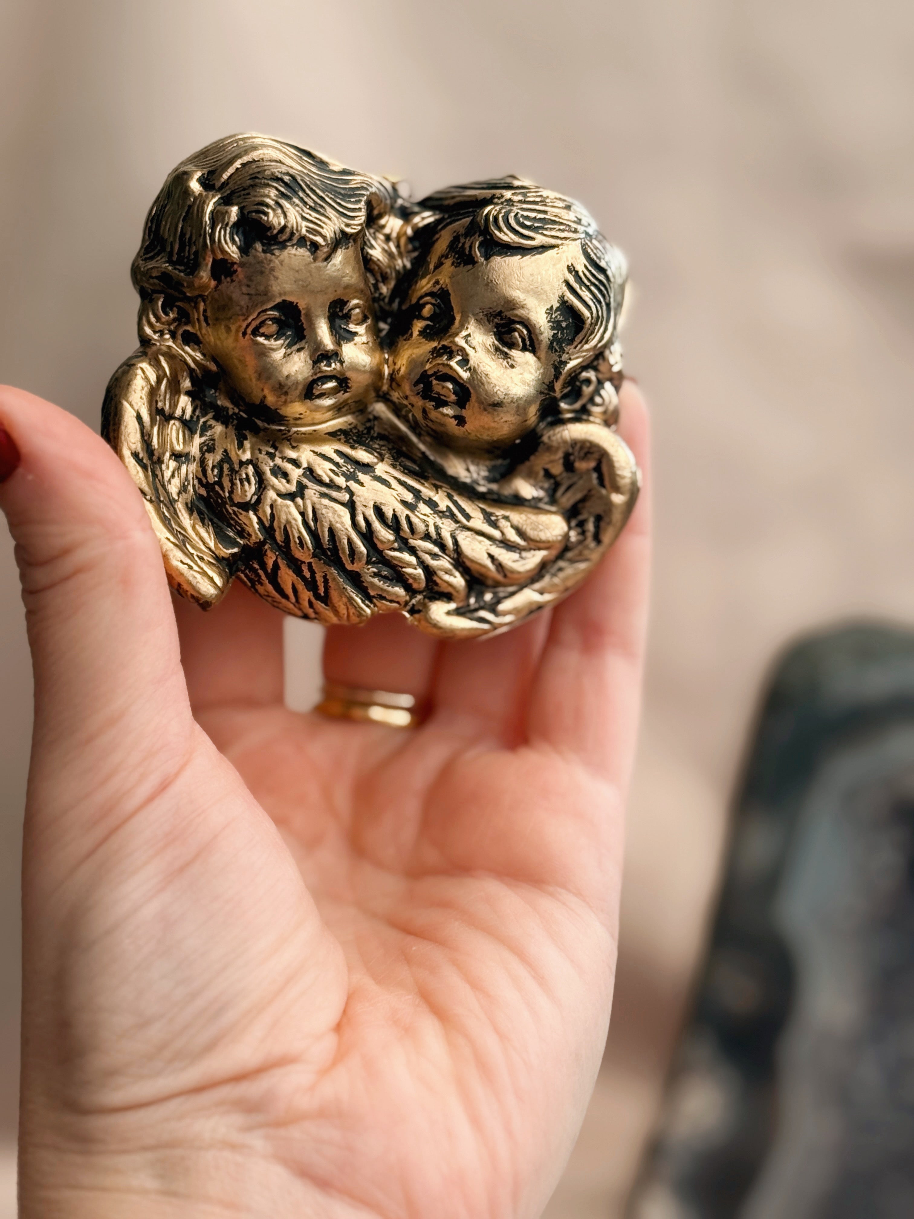 Vintage Cherub Decoration