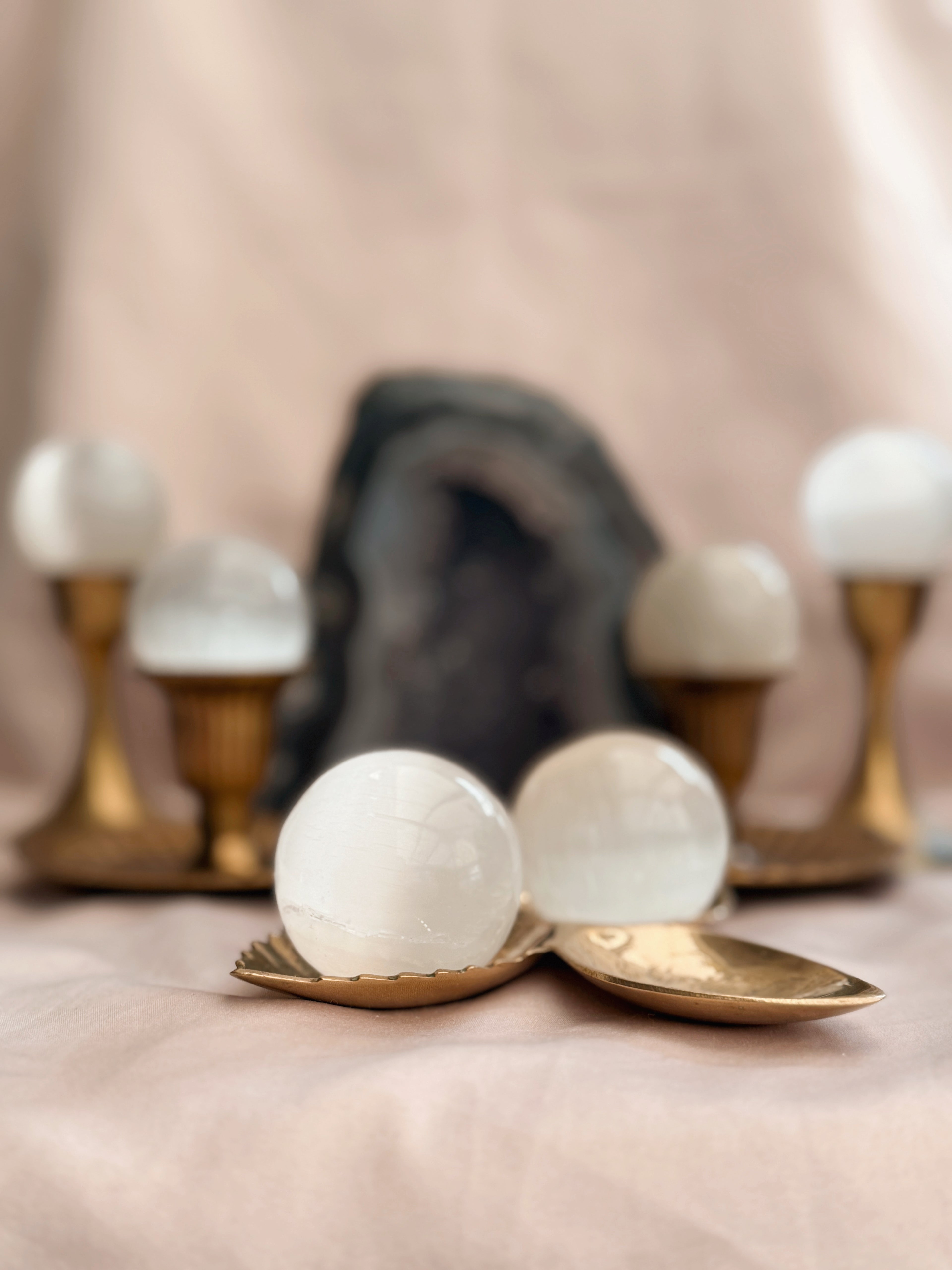 Selenite Crystal Spheres