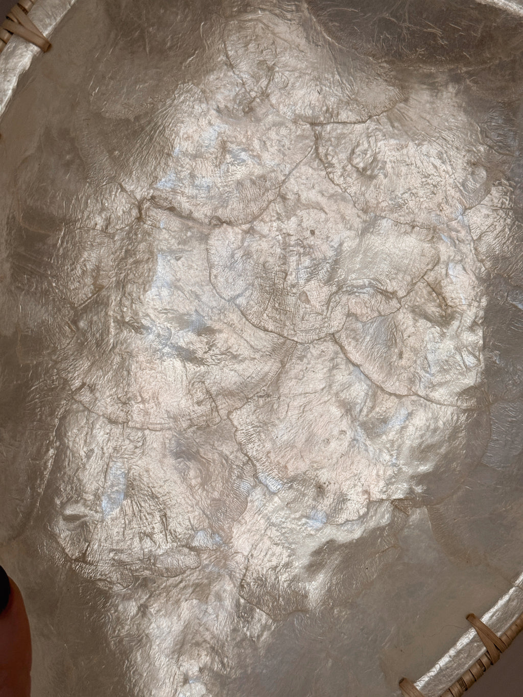 Vintage Capiz Shell Tray (UK ONLY)