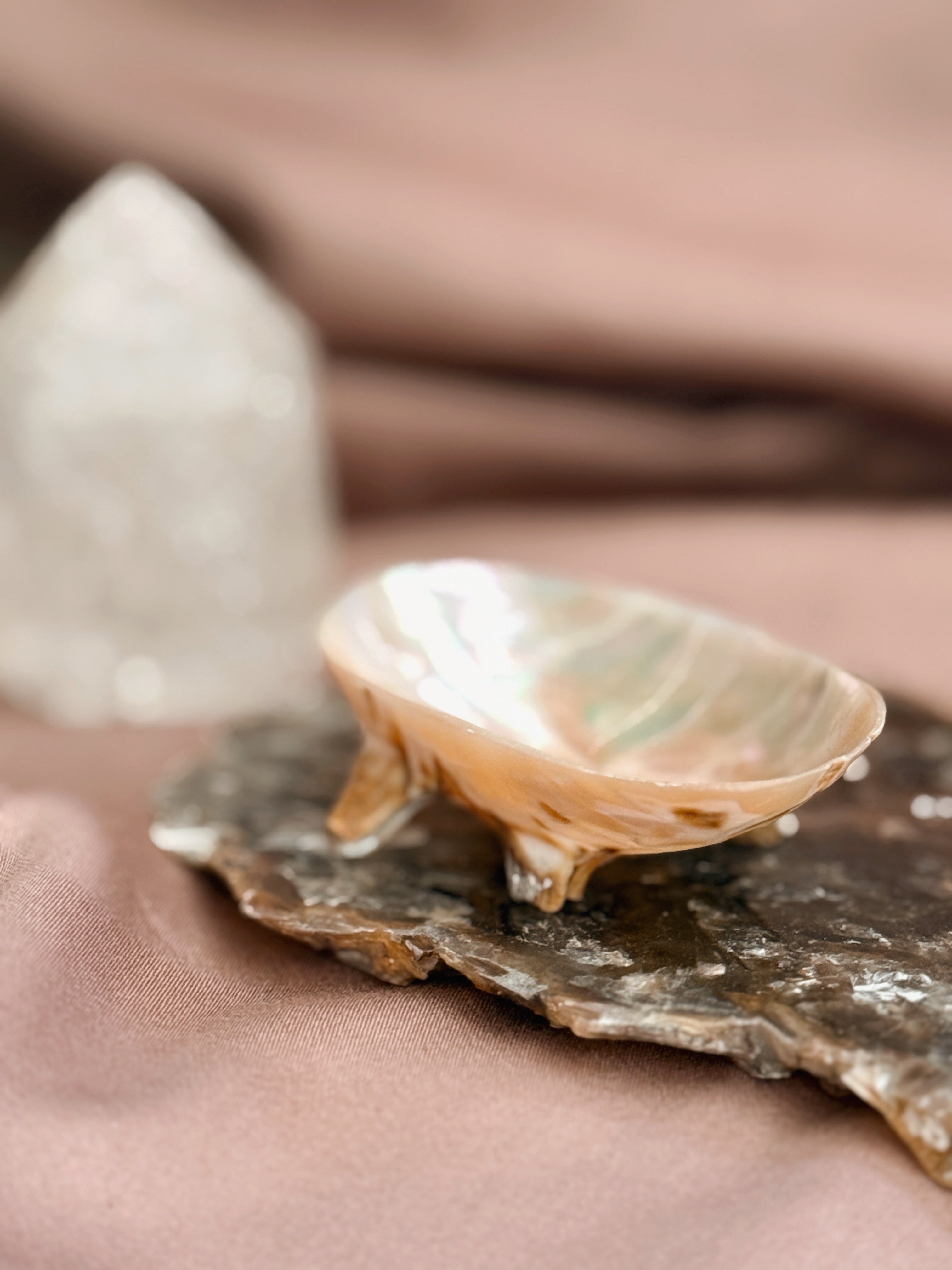 Vintage Mother of Pearl Trinket Dish