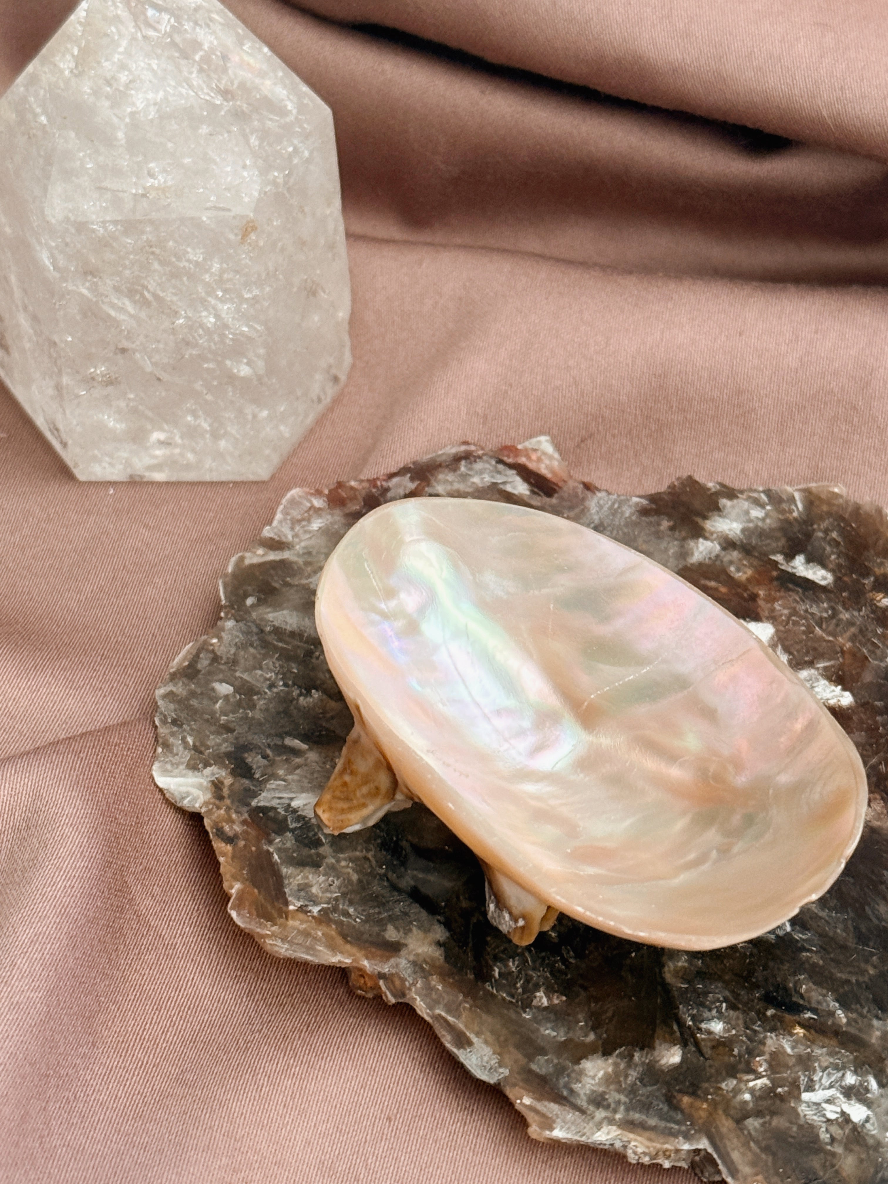 Vintage Mother of Pearl Trinket Dish