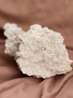 Clear Quartz + Calcite Crystal Cluster