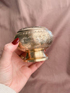 Vintage Brass Incense Pot