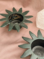Vintage Flower Candle Holders