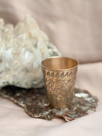 Vintage Brass Offering Cup