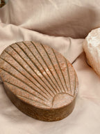 Vintage Soapstone Shell Box