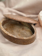 Vintage Soapstone Shell Box
