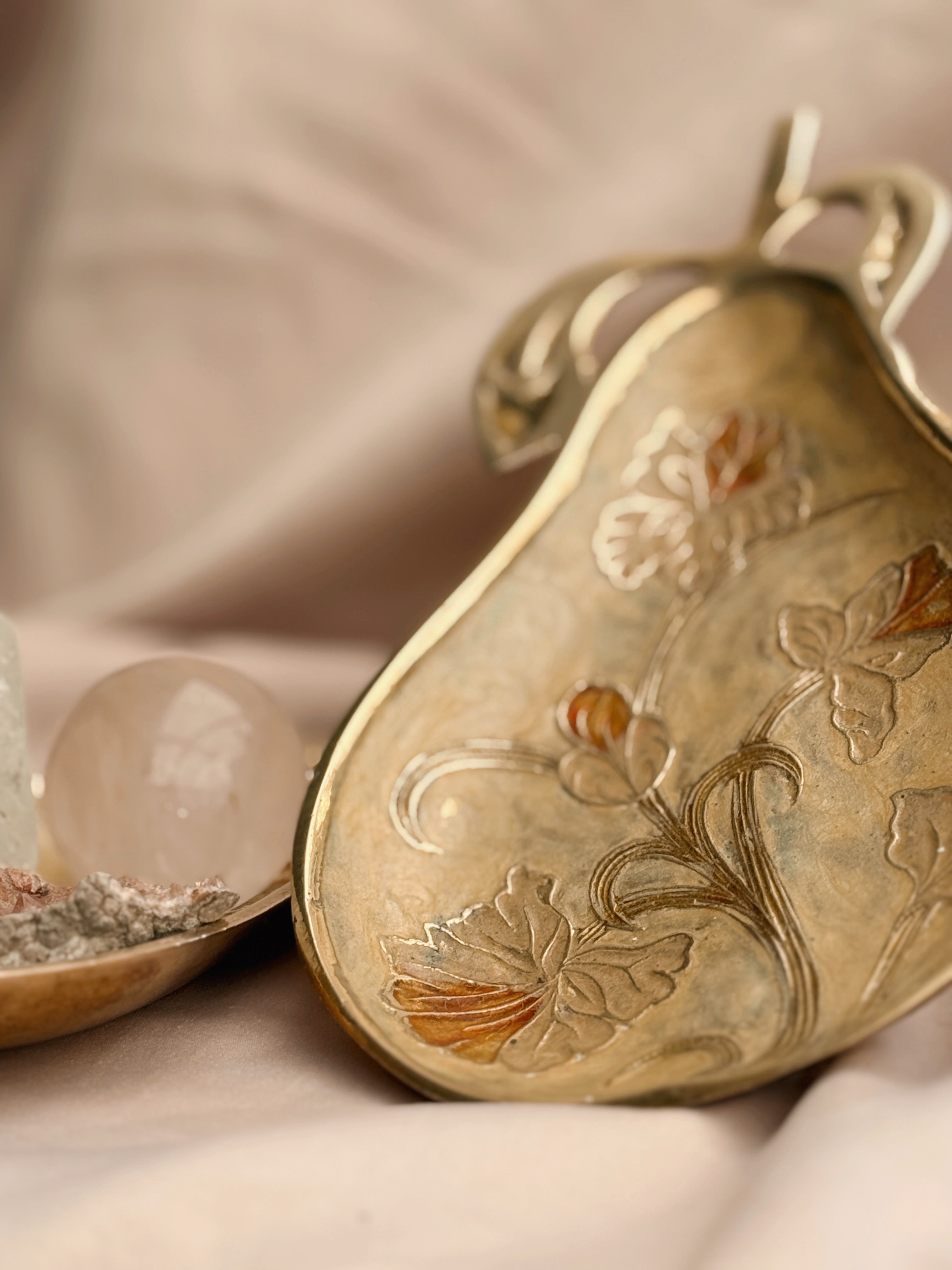 Vintage Brass Trinket Dish