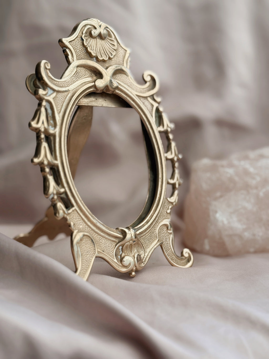 Vintage Brass Picture Frame