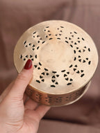 Vintage Brass Trinket Box