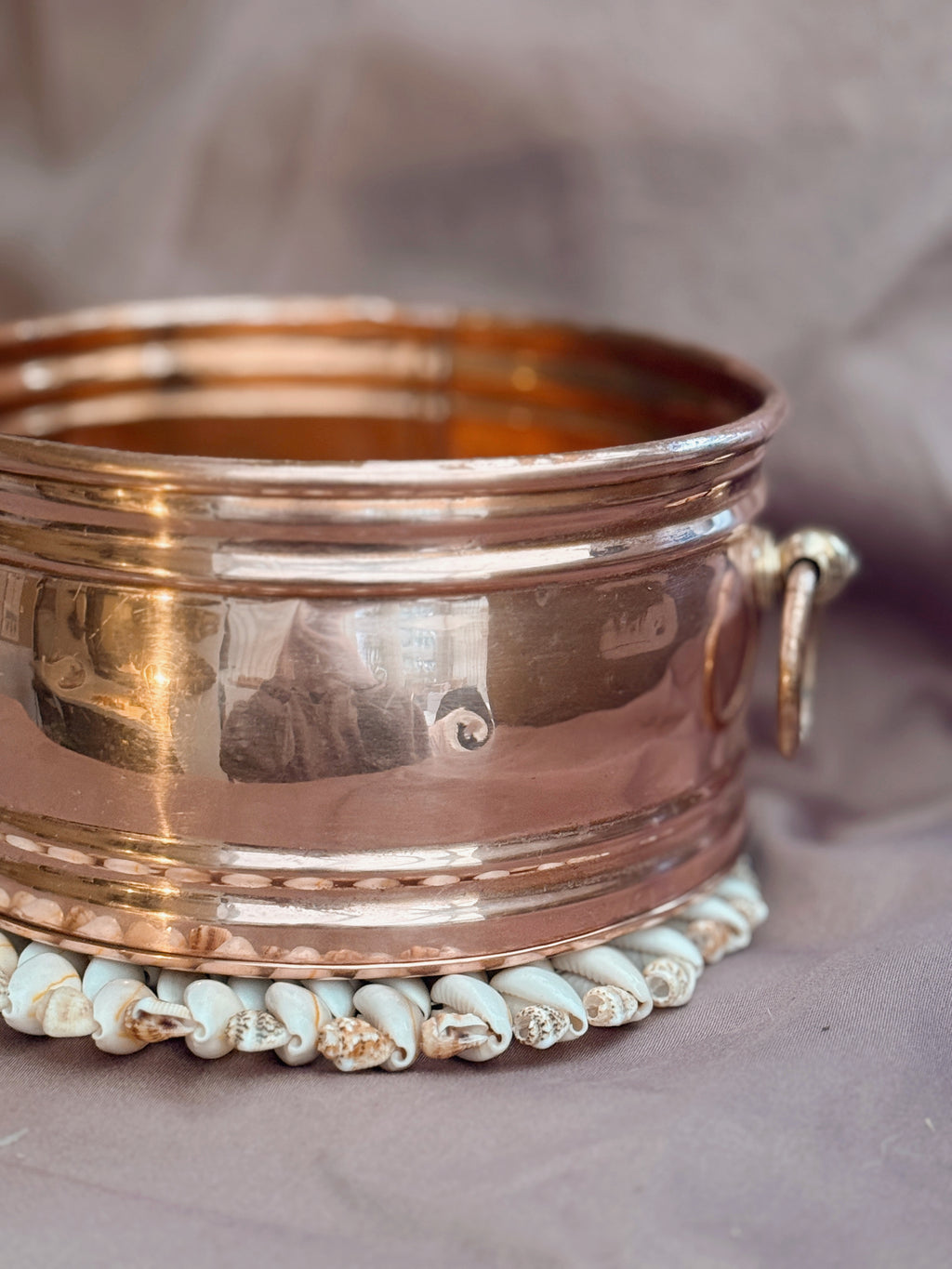 Vintage Copper Incense Pot