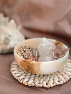 Vintage Onyx Trinket Bowl