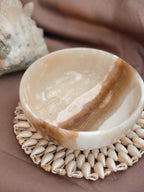 Vintage Onyx Trinket Bowl