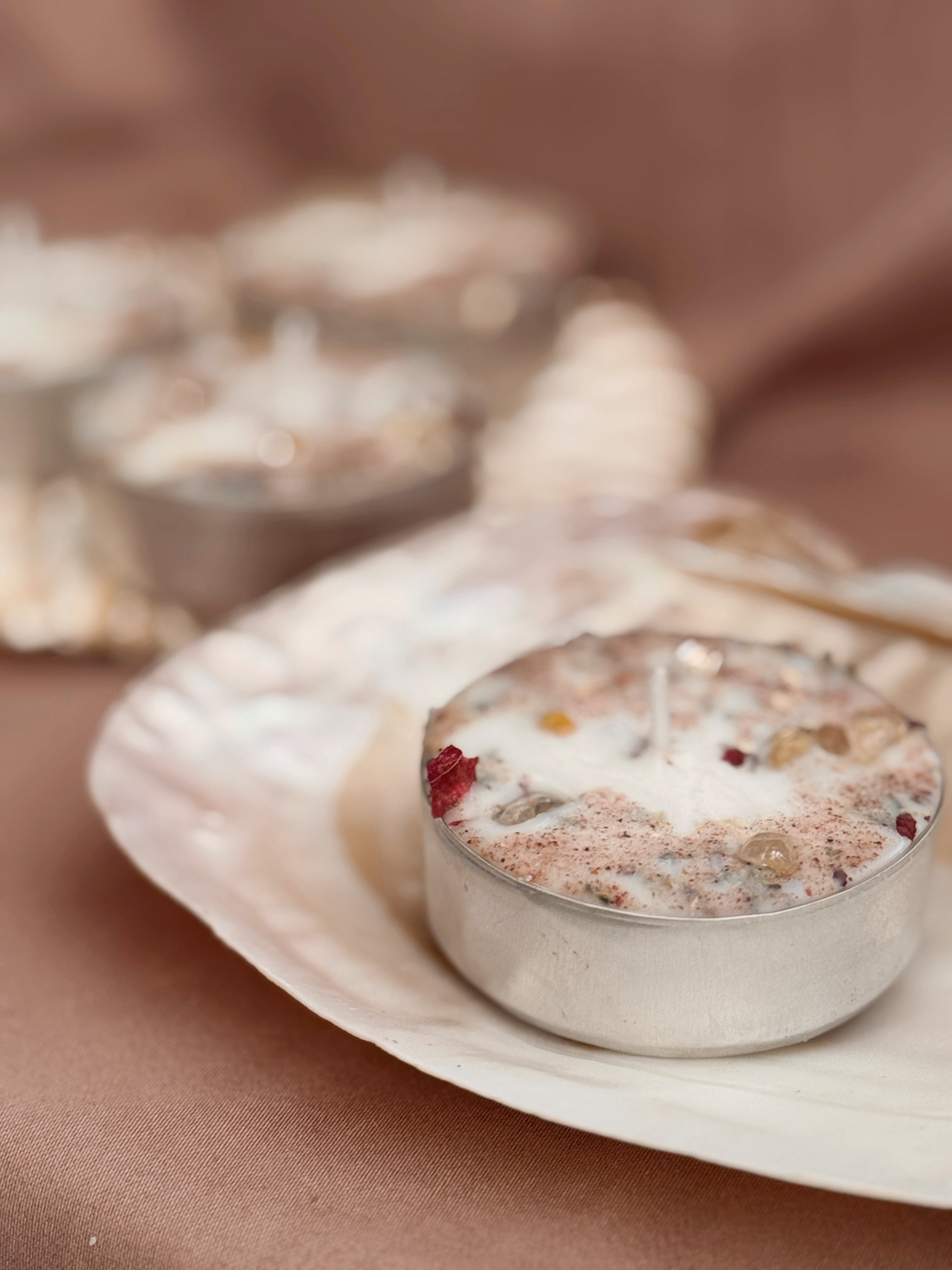 Glow + Bloom Spell Tealight Candle