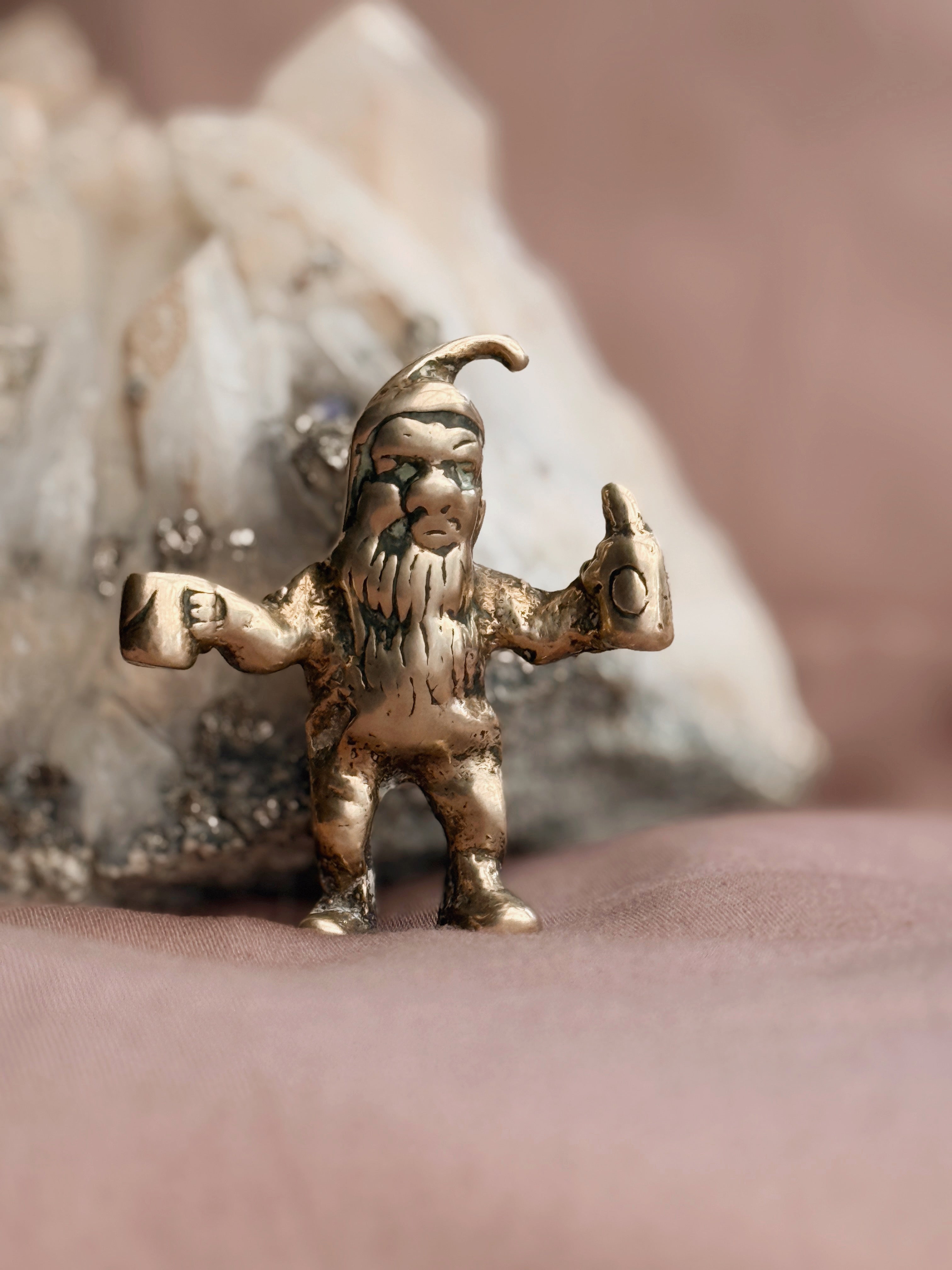 Vintage Mini Brass Pixie