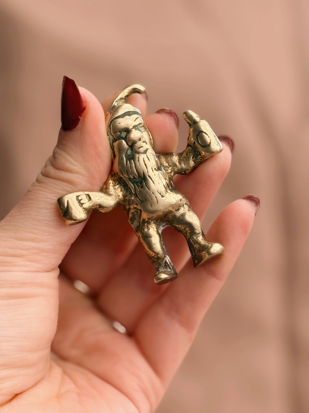 Vintage Mini Brass Pixie