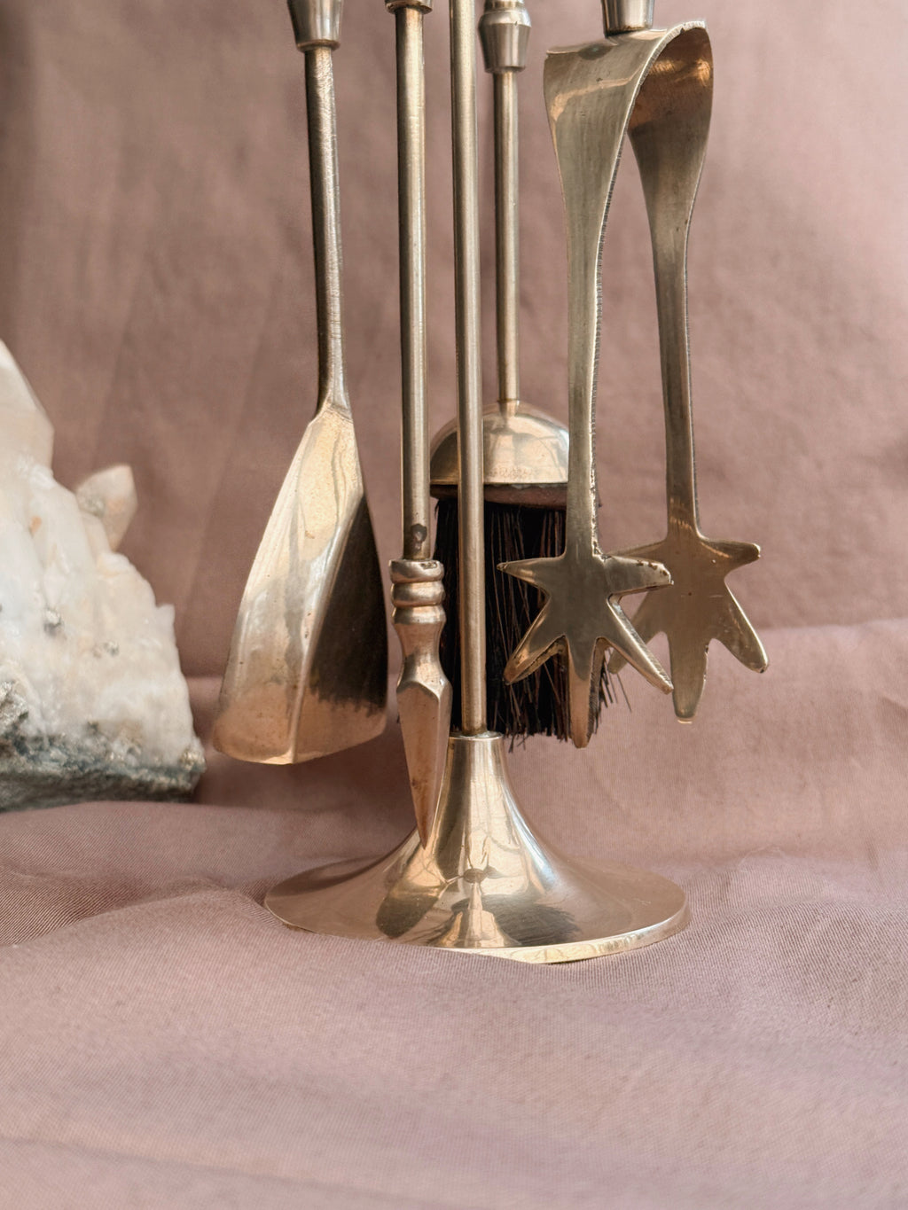 Vintage Brass Mini Hanging Set