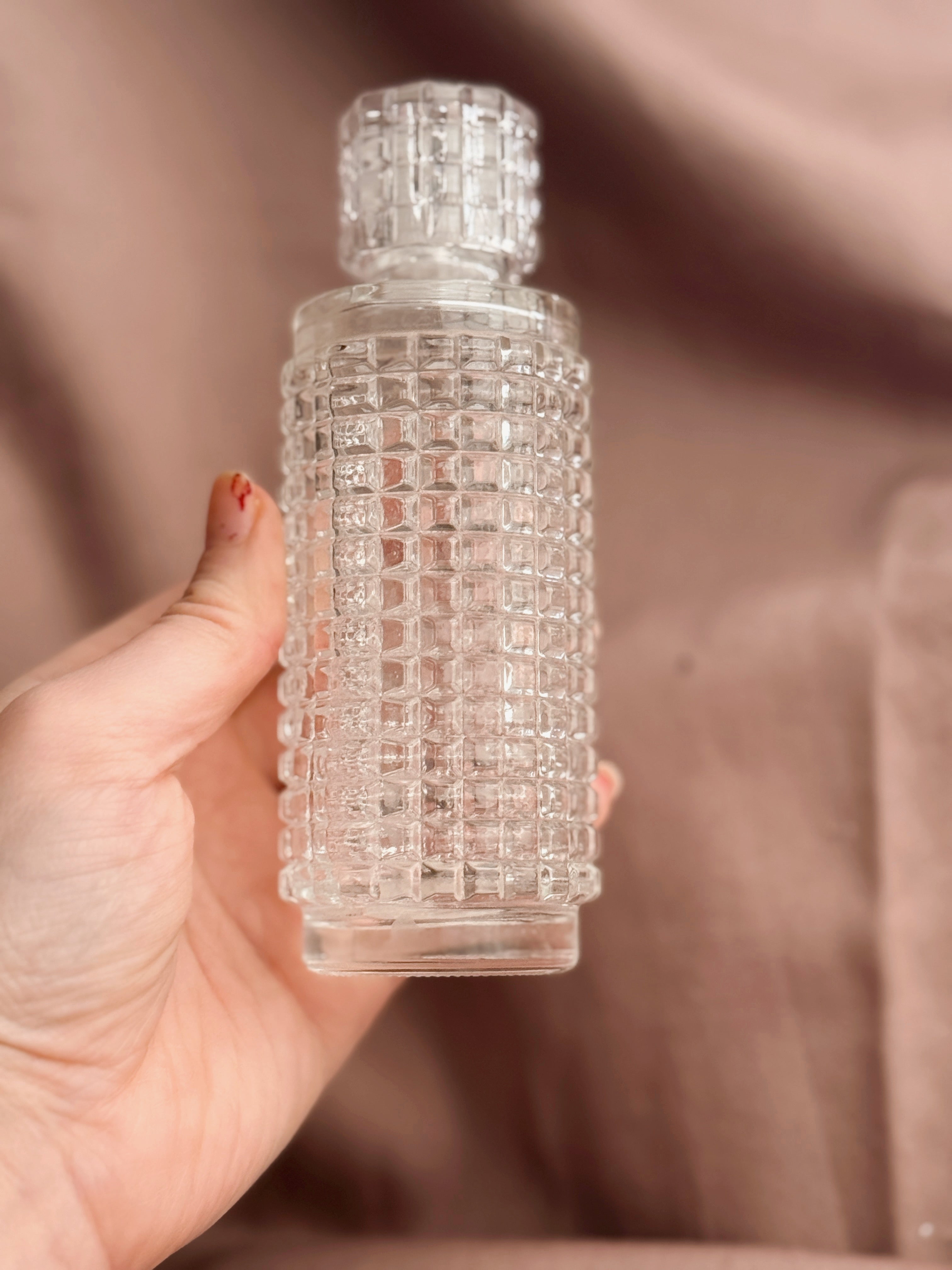 Vintage Glass Decanter Bottle