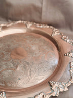 Vintage Copper Spell Plate (UK ONLY)