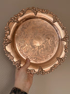 Vintage Copper Spell Plate (UK ONLY)