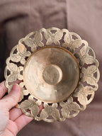 Vintage Brass Butterfly Trinket Dish