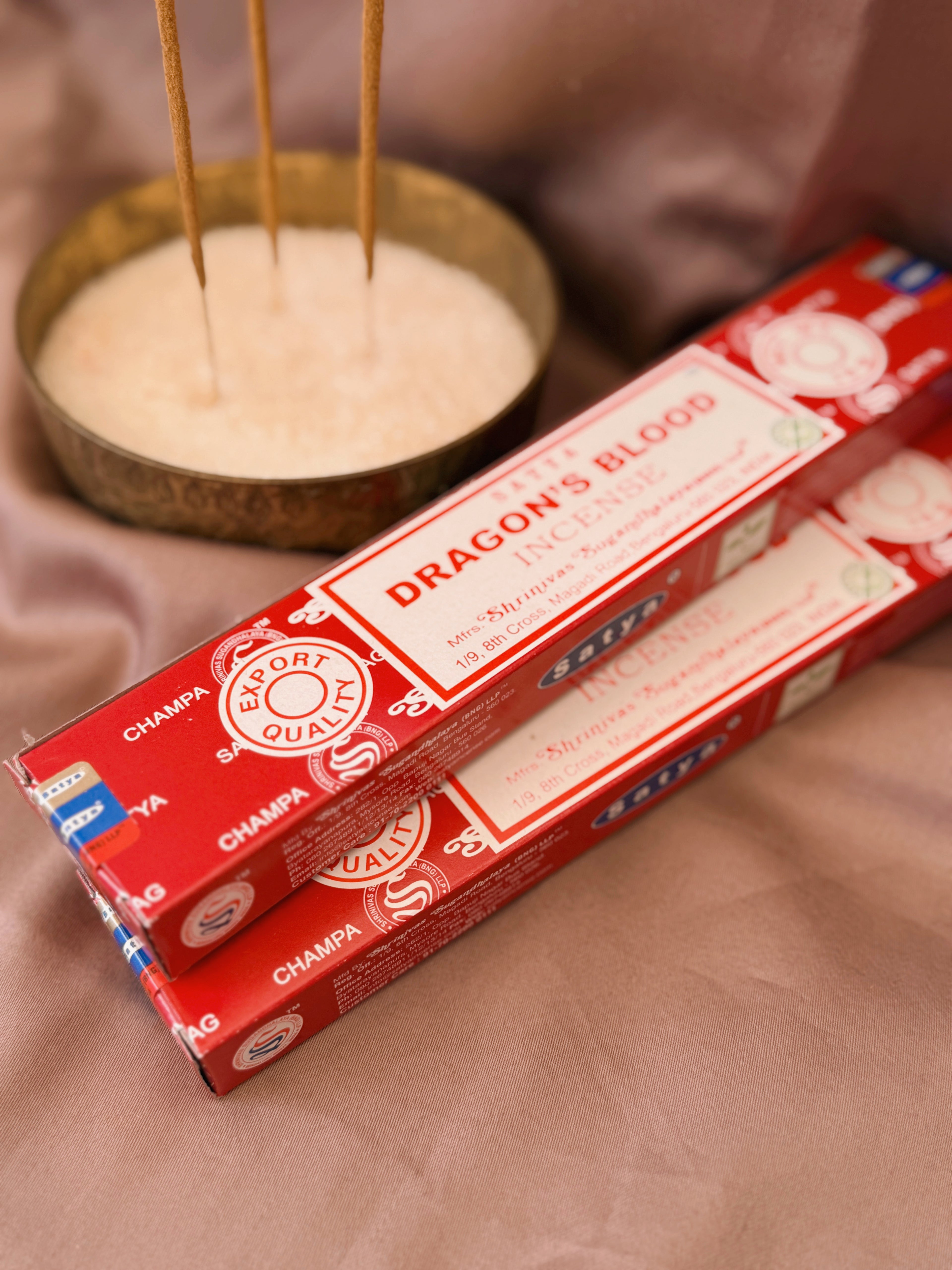 Dragons Blood Satya Incense