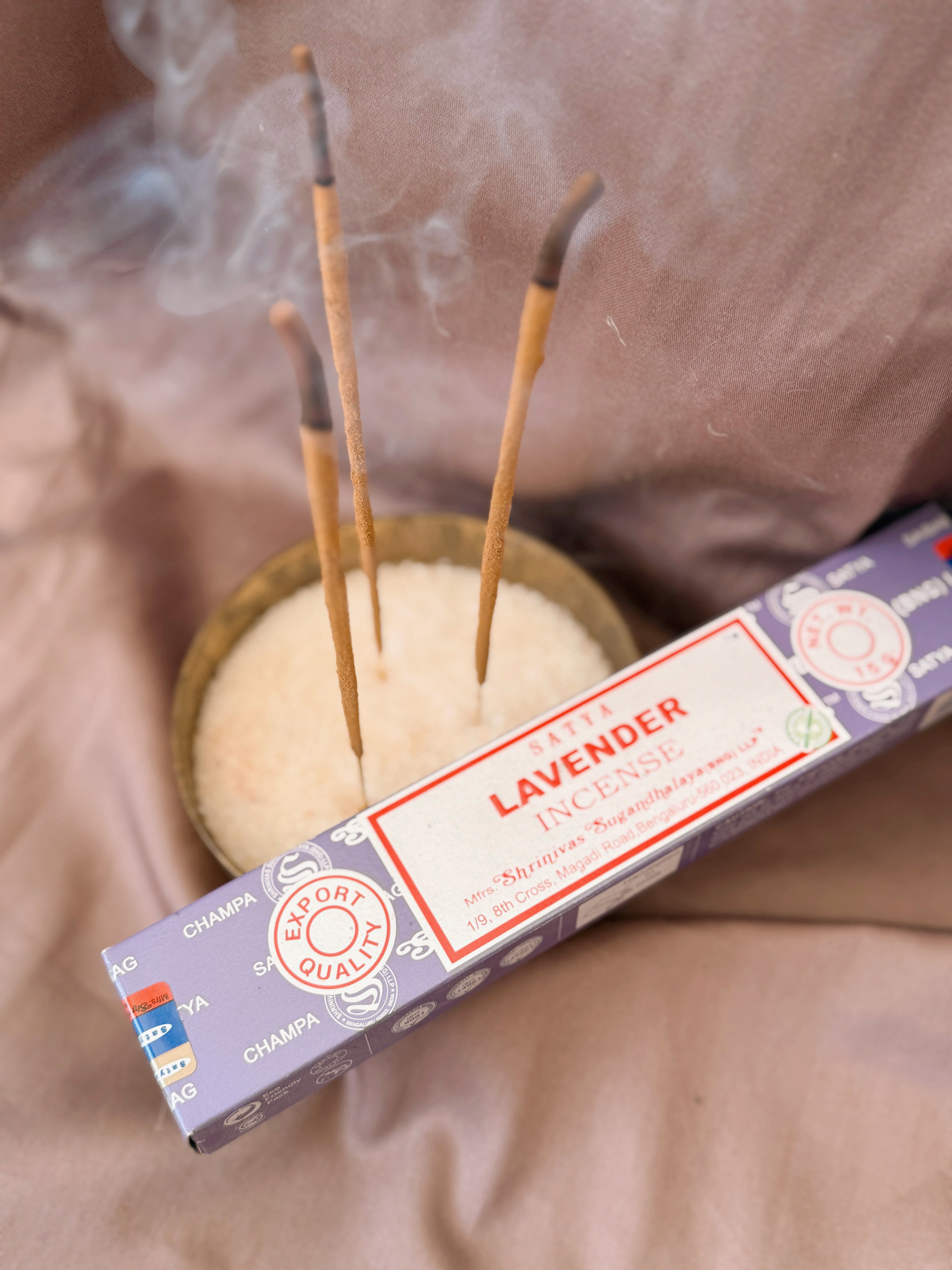 Satya Lavender Incense
