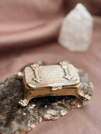 Vintage Brass Trinket Pot