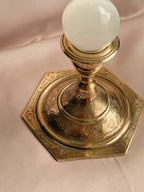 Vintage Brass Candlestick Holder