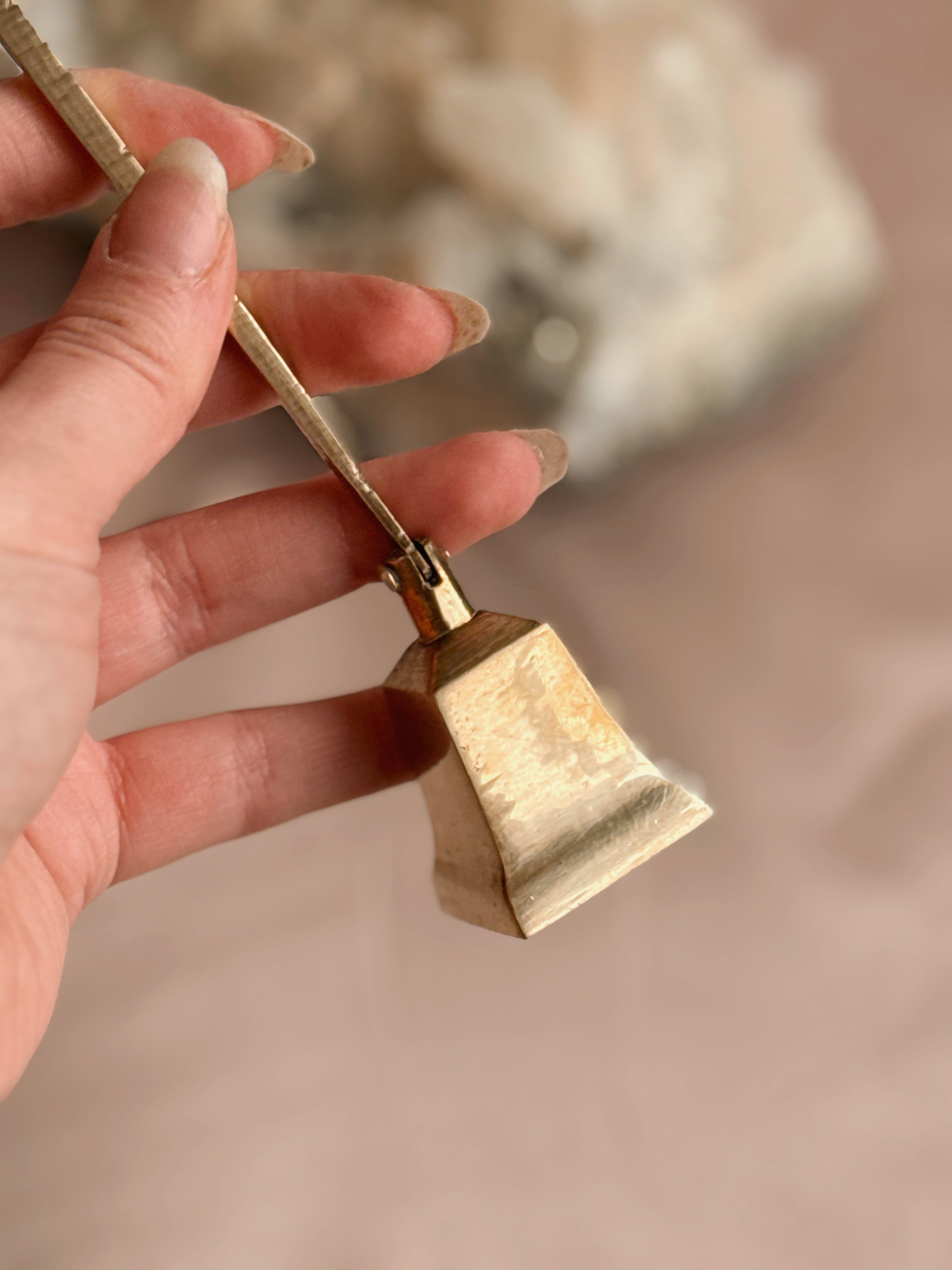 Vintage Brass Candle Snuffer