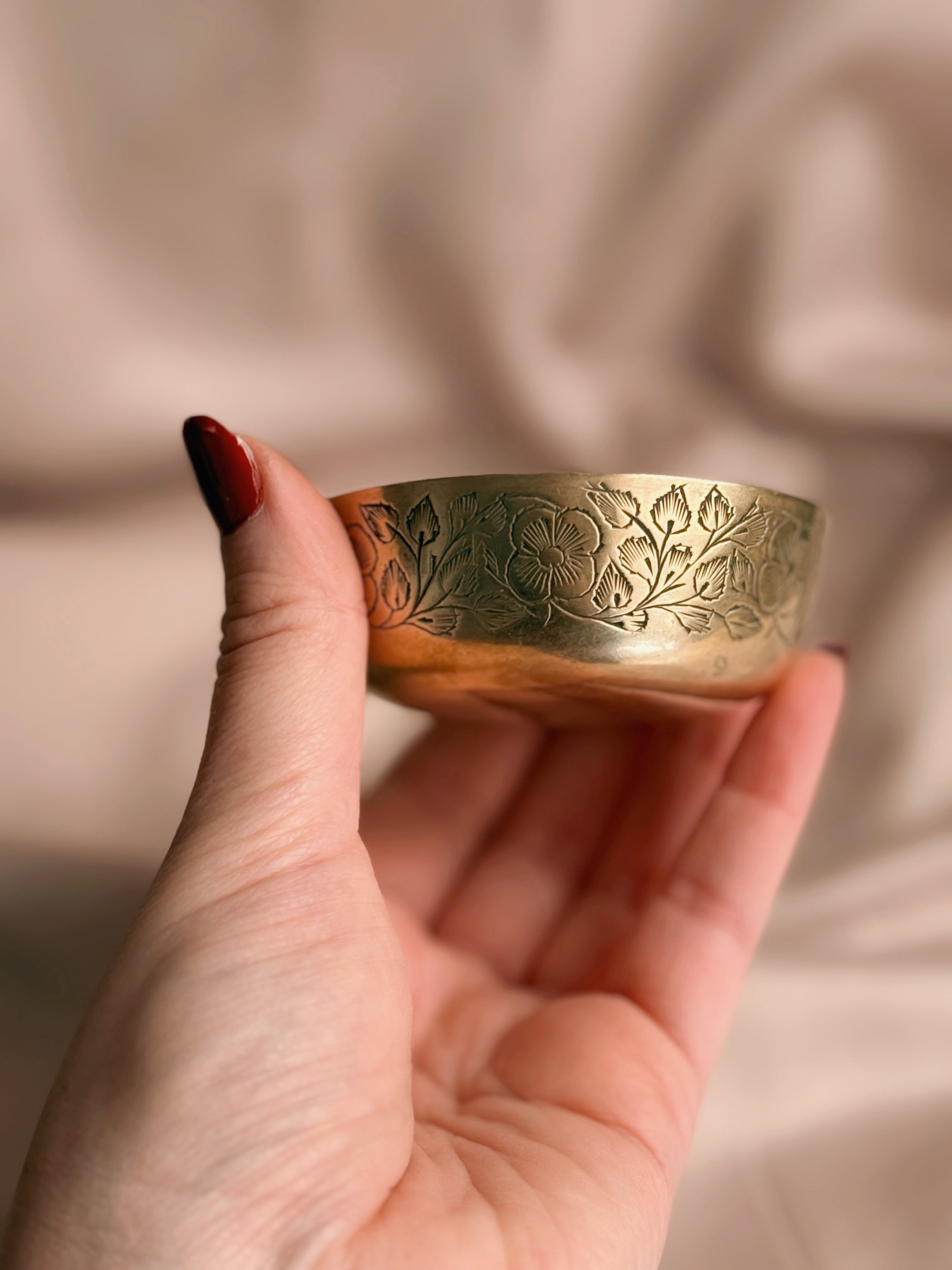 Vintage Mini Brass Bowl