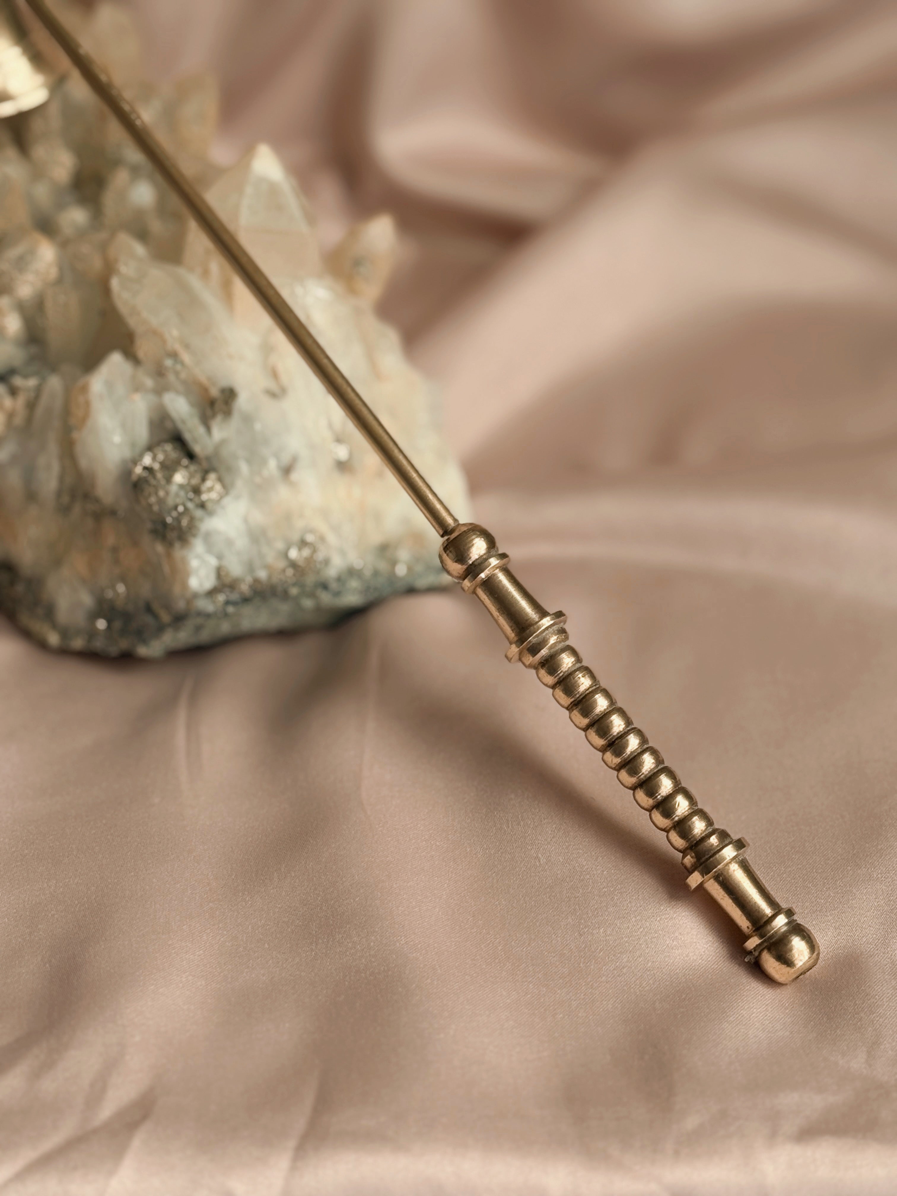 Vintage Brass Candle Snuffer