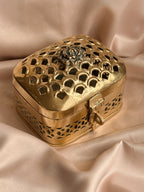 Vintage Brass Trinket Box